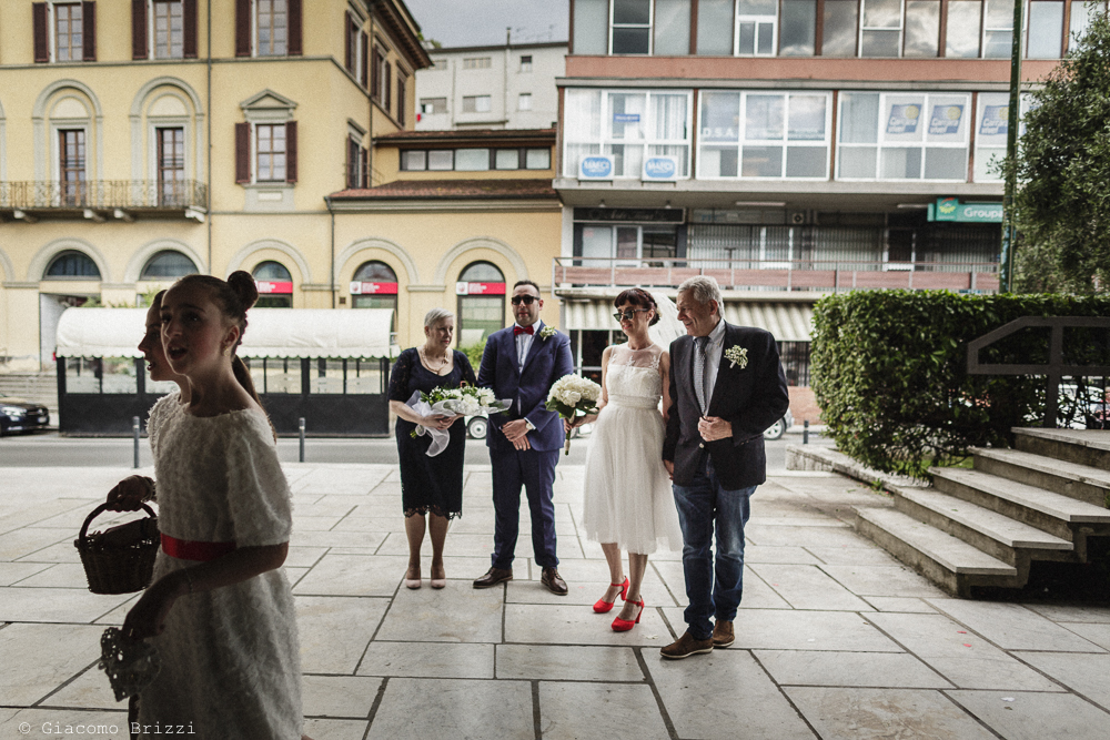 Gli sposi con i genitori, matrimonio Massa Carrara Toscana