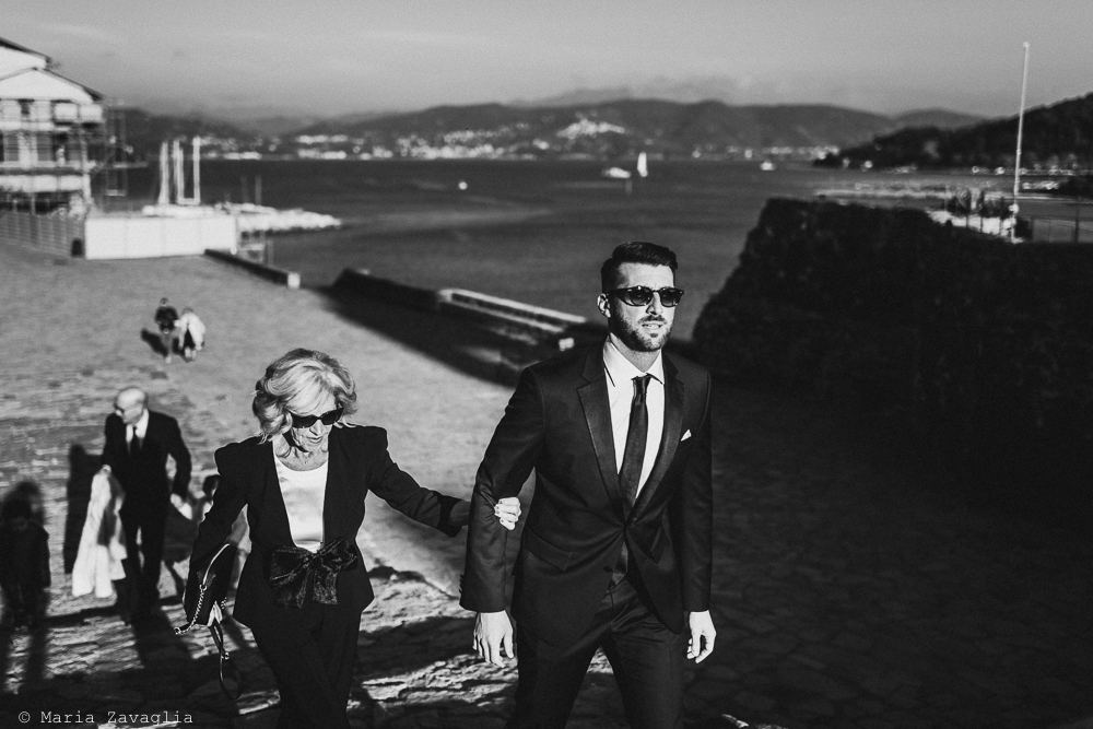Servizio fotografico di matrimonio a Portovenere nelle 5 Terre. Alberto & Francesca sposi. Giacomo Brizzi fotografo professionista di matrimonio in Toscana e Liguria.