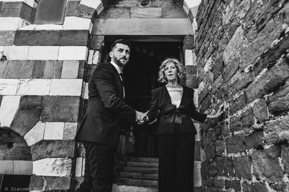 Servizio fotografico di matrimonio a Portovenere nelle 5 Terre. Alberto & Francesca sposi. Giacomo Brizzi fotografo professionista di matrimonio in Toscana e Liguria.